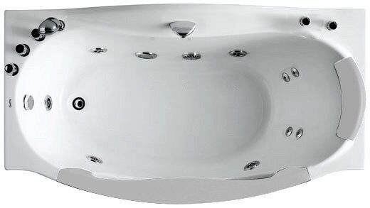 Акриловая ванна Gemy G9072 B L