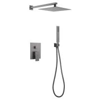 Душевая система ABBER Daheim AF8219NG скрытого монтажа без излива, никель-01