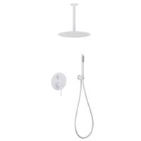 Душевая система ABBER Emotion AF8821W скрытого монтажа без излива, белый матовый