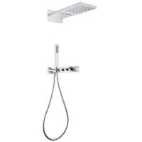 Душевая система ABBER Rund УСAF8752-01 скрытого монтажа без излива, термостат, хром, Ограниченно годен
