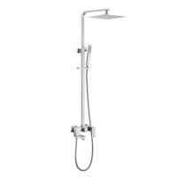 Душевая стойка ABBER Daheim УМAF8216SPL-53 с изливом, сатин, Ограниченно годен