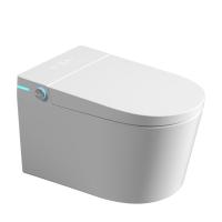 Электронный унитаз-биде ABBER Bequem AC1123SR подвесной белый с голосовым управлением