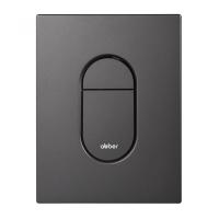 Кнопка смыва ABBER AC0124NG пневматическая, никель