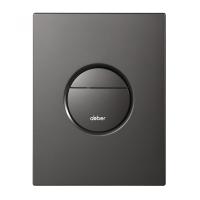 Кнопка смыва ABBER AC0126NG пневматическая, никель