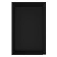 Скрытая настенная ниша из нержавеющей стали ABBER Nischen AN3001МB черная матовая