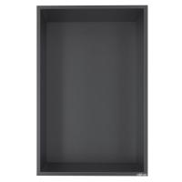 Скрытая настенная ниша из нержавеющей стали ABBER Nischen AN3001NG, никель