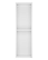 Скрытая настенная ниша из нержавеющей стали ABBER Nischen AN3002MW, белая матовая