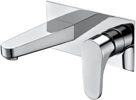 Смеситель ABBER Eleganz УСAF8312-01 для раковины скрытого монтажа, хром, Ограниченно годен