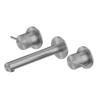 Смеситель ABBER Emotion 316 AF88121BGG-M для раковины скрытого монтажа, брашированная оружейная сталь