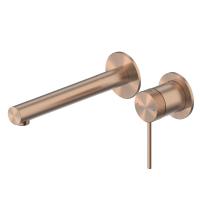 Смеситель ABBER Emotion 316 AF8812BRG-M для раковины скрытого монтажа, брашированное розовое золото