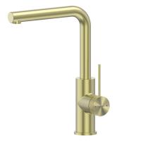 Смеситель ABBER Emotion 316 AF8814BG для кухни с выдвижной лейкой, с фильтром, брашированное светлое золото