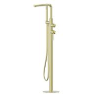 Смеситель ABBER Emotion 316 AF8815BG отдельностоящий для ванны, брашированное светлое золото