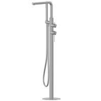 Смеситель ABBER Emotion 316 AF8815BGG отдельностоящий для ванны, брашированная оружейная сталь