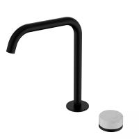 Смеситель ABBER Marmor AF8B091B-L для кухни, прогрессивный, без ручки, черный матовый