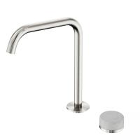 Смеситель ABBER Marmor AF8B091BN-L для кухни, прогрессивный, без ручки, никель брашированный