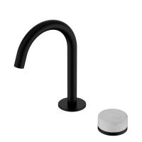 Смеситель ABBER Marmor AF8B09B для раковины, прогрессивный, без ручки, черный матовый