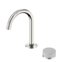 Смеситель ABBER Marmor AF8B09BN для раковины, прогрессивный, без ручки, никель брашированный