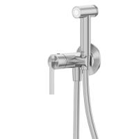 Смеситель ABBER Perfekte 316 AF8A25BST с гигиеническим душем, брашированная сталь