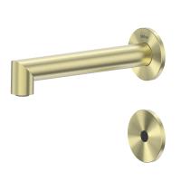 Смеситель ABBER Perfekte 316 AF8A72BG сенсорный для раковины скрытого монтажа, брашированное светлое золото