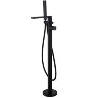 Смеситель ABBER Rund AF8715B напольный, черный матовый