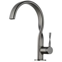 Смеситель ABBER Tanz AF8C11GM для раковины, оружейная сталь