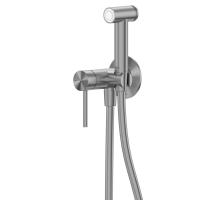 Смеситель ABBER Wasser Kreis 316 AF8125BGG для биде, брашированная оружейная сталь