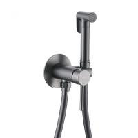 Смеситель ABBER Wasser Kreis УСAF8125NG-01 с гигиеническим душем, никель, Ограниченно годен