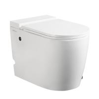 Унитаз ABBER Bequem УМAC1114P-52 приставной белый с импульсным смывом