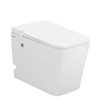 Унитаз ABBER Rechteck УМAC1213P-210 приставной белый с импульсным смывом, Ограниченно годен